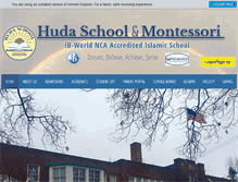 Tablet Screenshot of hudaschool.org